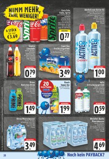 Wasser im EDEKA Prospekt "Aktuelle Angebote" mit 28 Seiten (Essen)