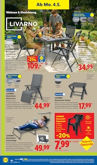 Relaxsessel im Lidl Prospekt "LIDL LOHNT SICH" mit 69 Seiten (München)