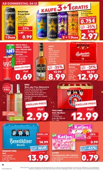 Energydrink im aktuellen Kaufland Prospekt (Lünen) Energydrink im Kaufland Prospekt "KNÜLLER" mit 74 Seiten (Lünen)