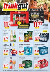 Aktueller Trinkgut Prospekt mit Cola, "Aktuelle Angebote", Seite 1