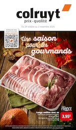Colruyt Catalogue "Une saison pour les gourmands", 8 pages, Frahier-et-Chatebier,  29/10/2025 - 02/11/2025 Colruyt Catalogue "Une saison pour les gourmands", 8 pages, Frahier-et-Chatebier,  29/10/2025 - 02/11/2025