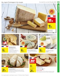 Prix et réduction Comté dans le prospectus Carrefour en cours Offre Comté dans le catalogue Carrefour du moment à la page 35
