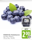 Bio Heidelbeeren bei EDEKA im Bietigheim-Bissingen Prospekt für 2,00 €