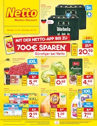 Netto Marken-Discount Prospekt: "Aktuelle Angebote", 54 Seiten, 11.11.2024 - 16.11.2024