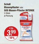 Blasenpflaster oder SOS Blasen-Pflaster INTENSE von Scholl im aktuellen V-Markt Prospekt