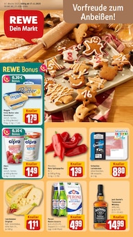 REWE Prospekt der Woche "Dein Markt" Seite 1, 17.11.2025 bis 22.11.2025 für Meerbusch Aktueller REWE Prospekt "Dein Markt" Seite 1 von 22 Seiten für Meerbusch