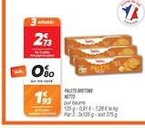Palets bretons - NETTO en promo chez Netto Palets bretons - NETTO dans le catalogue Netto