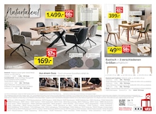 Stuhl im XXXLutz Prospekt NR. 1 BEIM PREIS auf S. 3