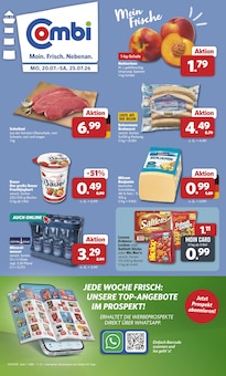 combi Borchen Prospekt der aktuellen Woche, gültig von 20.07.2026 bis 25.07.2026 Aktueller combi Borchen Prospekt "Markt - Angebote" mit 43 Seiten