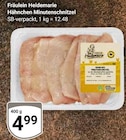 Hähnchen Minutenschnitzel Angebote von Fräulein Heidemarie bei GLOBUS Bruchsal für 4,99 €