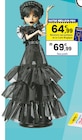 POUPÉE MERCREDI ROBE DE BAL | - MONSTER HIGH en promo chez JouéClub Martigues à 64,99 €