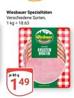 Aktuelles Spezialitäten Angebot bei GLOBUS in Duisburg ab 1,49 €