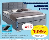 Boxspringbett Angebote bei ROLLER Speyer für 1.099,00 €