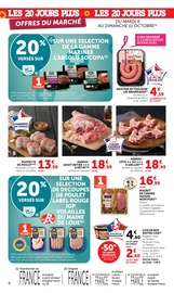 Promos Magret De Canard dans le catalogue "LES 20 JOURS PLUS" de U Express Magret De Canard en promo dans le catalogue U Express à la page 6