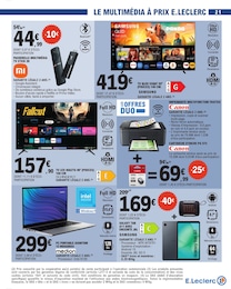 Offre Imprimante Multifonctions dans le catalogue E.Leclerc du moment à la page 21