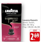 Kapseln Classico Angebote von Lavazza bei E center Homburg für 2,69 €