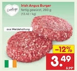Irish Angus Burger für 3,49 € bei Netto Marken-Discount im Angebot Irish Angus Burger im aktuellen Netto Marken-Discount Prospekt
