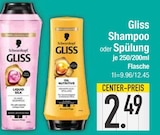 Shampoo oder Spülung von Schwarzkopf Gliss im aktuellen EDEKA Prospekt für 2,49 €