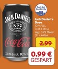 Dose Angebote von Jack Daniel's bei combi Melle für 0,99 €
