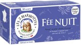 infusion fée nuit - LES 2 MARMOTTES en promo chez Lidl infusion fée nuit - LES 2 MARMOTTES dans le catalogue Lidl