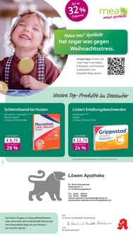 mea - meine apotheke Prospekt der Woche "Unsere Dezember-Angebote" Seite 1, 01.12.2025 bis 31.12.2025 für Mönchengladbach Aktueller mea - meine apotheke Prospekt "Unsere Dezember-Angebote" Seite 1 von 4 Seiten für Mönchengladbach