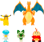 PACK 5 FIGURINES POKEMON - POKEMON - Auchan Hypermarché à Narbonne PACK 5 FIGURINES POKEMON - POKEMON en promo chez Auchan Hypermarché Narbonne à 19,99 €