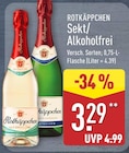 Sekt/Alkoholfrei von Rotkäppchen für 3,29 € bei ALDI Nord im Angebot Sekt/Alkoholfrei von Rotkäppchen im aktuellen ALDI Nord Prospekt