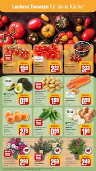 Tomaten im aktuellen REWE Prospekt (Siegen (Universitätsstadt)) Tomaten im REWE Prospekt "Dein Markt" mit 18 Seiten (Siegen (Universitätsstadt))