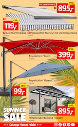 Sonnenschirm Angebot im aktuellen BAUHAUS Prospekt auf Seite 4