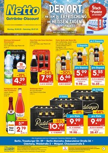 Netto Marken-Discount Prospekt "DER ORT, AN DEM DU IMMER AUSGEZEICHNETE PREISE FINDEST." mit  Seiten (Berlin)