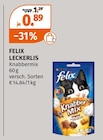 LECKERLIS Angebote von FELIX bei Müller Nürtingen für 0,89 €