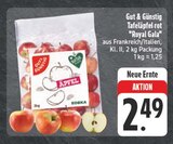 Tafeläpfel rot Royal Gala Angebote von Gut & Günstig bei EDEKA Amberg für 2,49 €