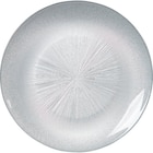 Assiette de présentation argent pailleté - CARREFOUR HOME - Carrefour à Villeurbanne Assiette de présentation argent pailleté - CARREFOUR HOME en promo chez Carrefour Villeurbanne à 5,49 €