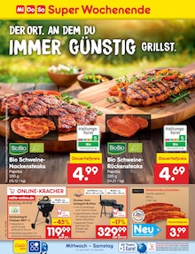 Holzkohlegrill im Netto Marken-Discount Prospekt "Aktuelle Angebote" mit 65 Seiten (Chemnitz)