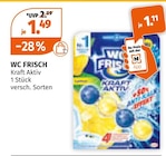 Kraft Aktiv von WC FRISCH für 1,11 € bei Müller im Angebot Kraft Aktiv von WC FRISCH im aktuellen Müller Prospekt