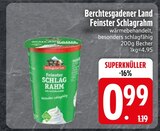 Feinster Schlagrahm Angebote von Berchtesgadener Land bei EDEKA Heidenheim für 0,99 €