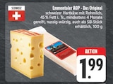Emmentaler AOP - Das Original bei EDEKA im Rochlitz Prospekt für 1,99 €