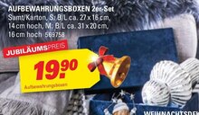 Aufbewahrungsboxen bei Höffner in Duisburg Aufbewahrungsboxen im Angebot bei Höffner Duisburg für 19,90 €