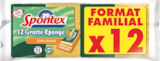 12 Gratton-Eponge - SPONTEX en promo chez Aldi 12 Gratton-Eponge - SPONTEX dans le catalogue Aldi