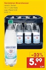 Mineralwasser von Gerolsteiner für 5,99 € bei Netto Marken-Discount im Angebot Mineralwasser von Gerolsteiner im aktuellen Netto Marken-Discount Prospekt