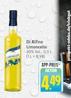 Limoncello im Angebot bei Trinkgut in Dreieich Limoncello Angebote von Di Alfino bei Trinkgut Dreieich für 4,49 €