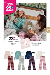 Pyjama Femme Angebote im Prospekt "oh ! oh ! oh ! IDÉES CADEAUX" von La Halle auf Seite 8