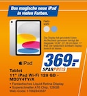 Aktuelles iPad 11” Wi-Fi 128 GB Angebot bei expert in Remscheid ab 369,00 €
