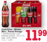 Coca-Cola, Mezzo Mix, Fanta Orange im Angebot bei E center in Mannheim Coca-Cola, Mezzo Mix, Fanta Orange Angebote von Coca-Cola bei E center Mannheim für 11,99 €