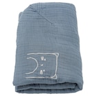 Bezug für Wickelunterlage beige/blau von VÄDRA im aktuellen IKEA Prospekt für 10,00 €