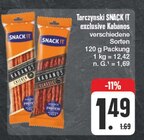 Aktuelles Tarczyński SNACK IT exclusive Kabanos Angebot bei EDEKA in Chemnitz ab 1,49 €