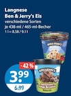 Ben & Jerry's Eis von Langnese im aktuellen V-Markt Prospekt für 3,99 €