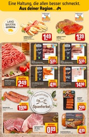 Hackfleisch im REWE Prospekt in Leinfelden-Echterdingen Aktueller REWE Prospekt mit Hackfleisch, "Dein Markt", Seite 10