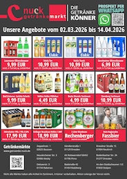 Nuck Getränke Sternburg im Prospekt 