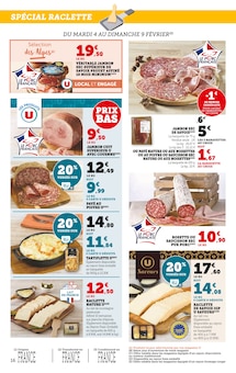 Promo Saucisson Sec dans le catalogue Super U du moment à la page 16